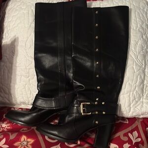Michael Kors Black Elegant Heeled Boots